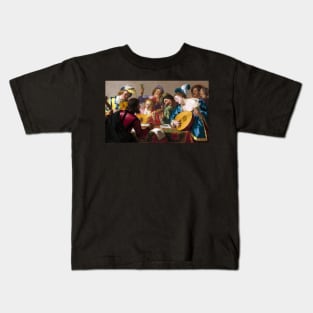 The Concert by Gerard van Honthorst Kids T-Shirt